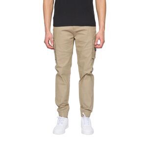 Duck and Cover Mens Chemmer Woven Sweatpants / Stone